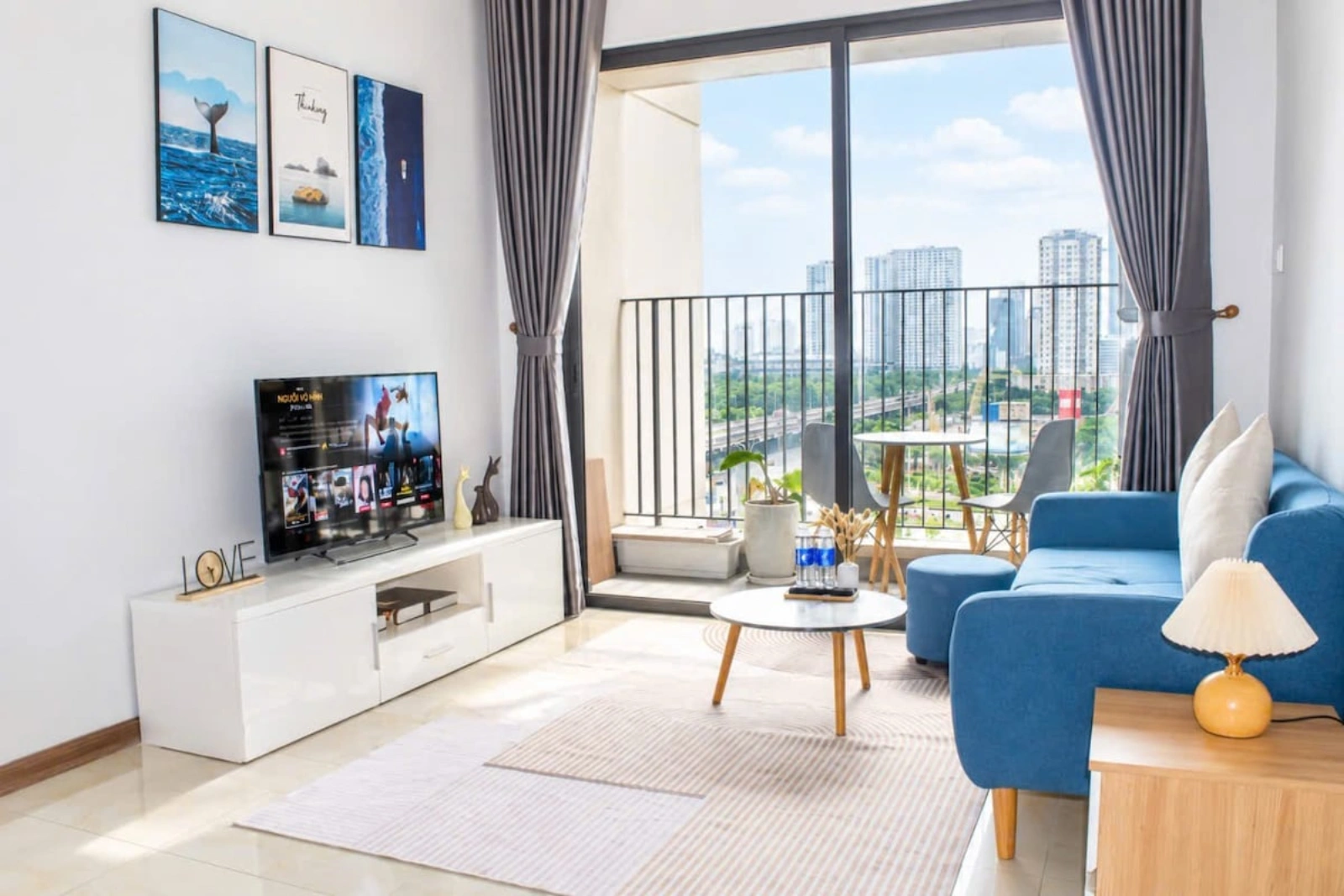 Căn hộ 1 phòng ngủ ấm cúng tại Vinhomes DCapitale Hướng nhìn ra thành phố