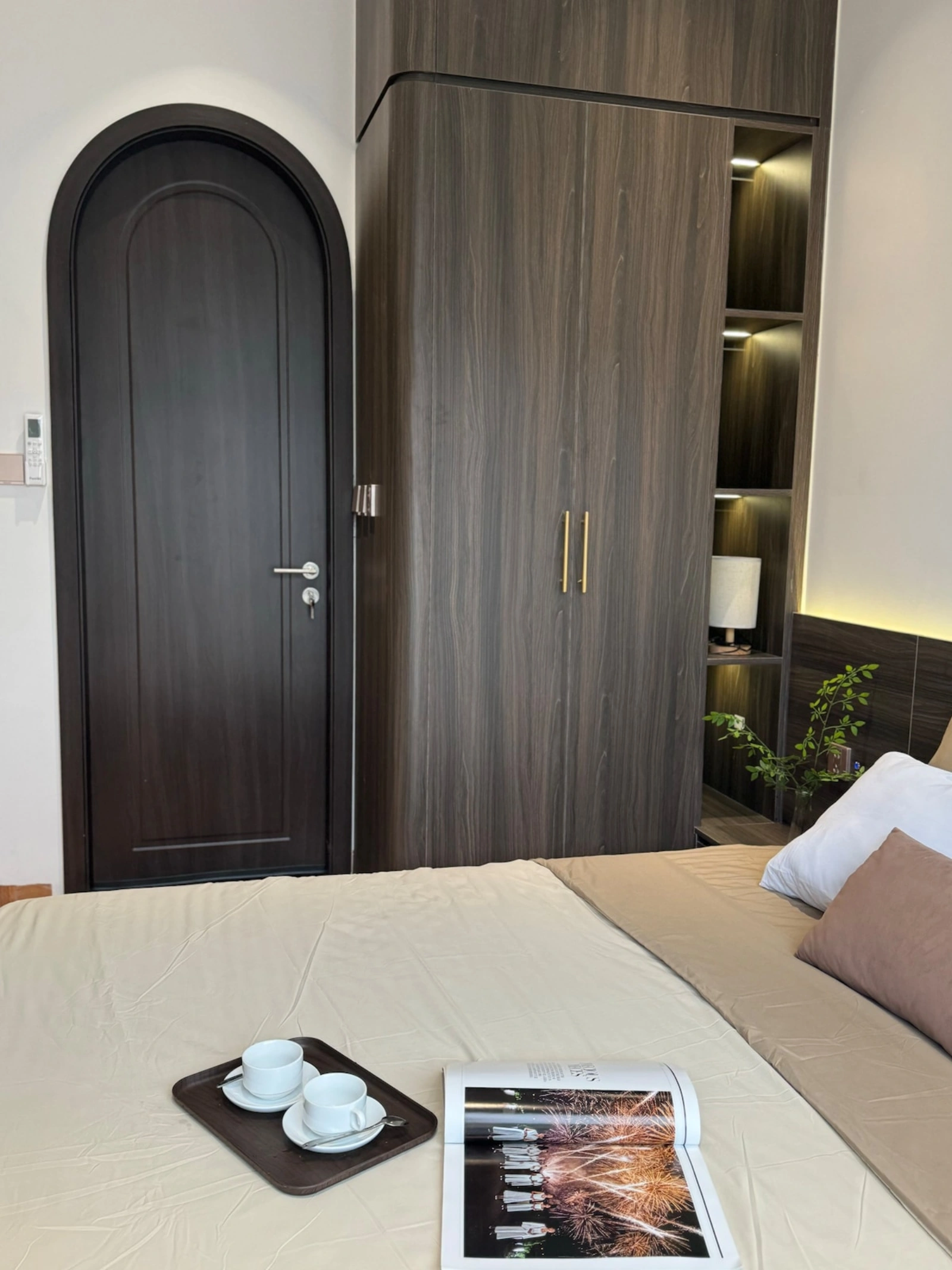 Căn phòng nhỏ ấm áp dành cho khách lưu trú