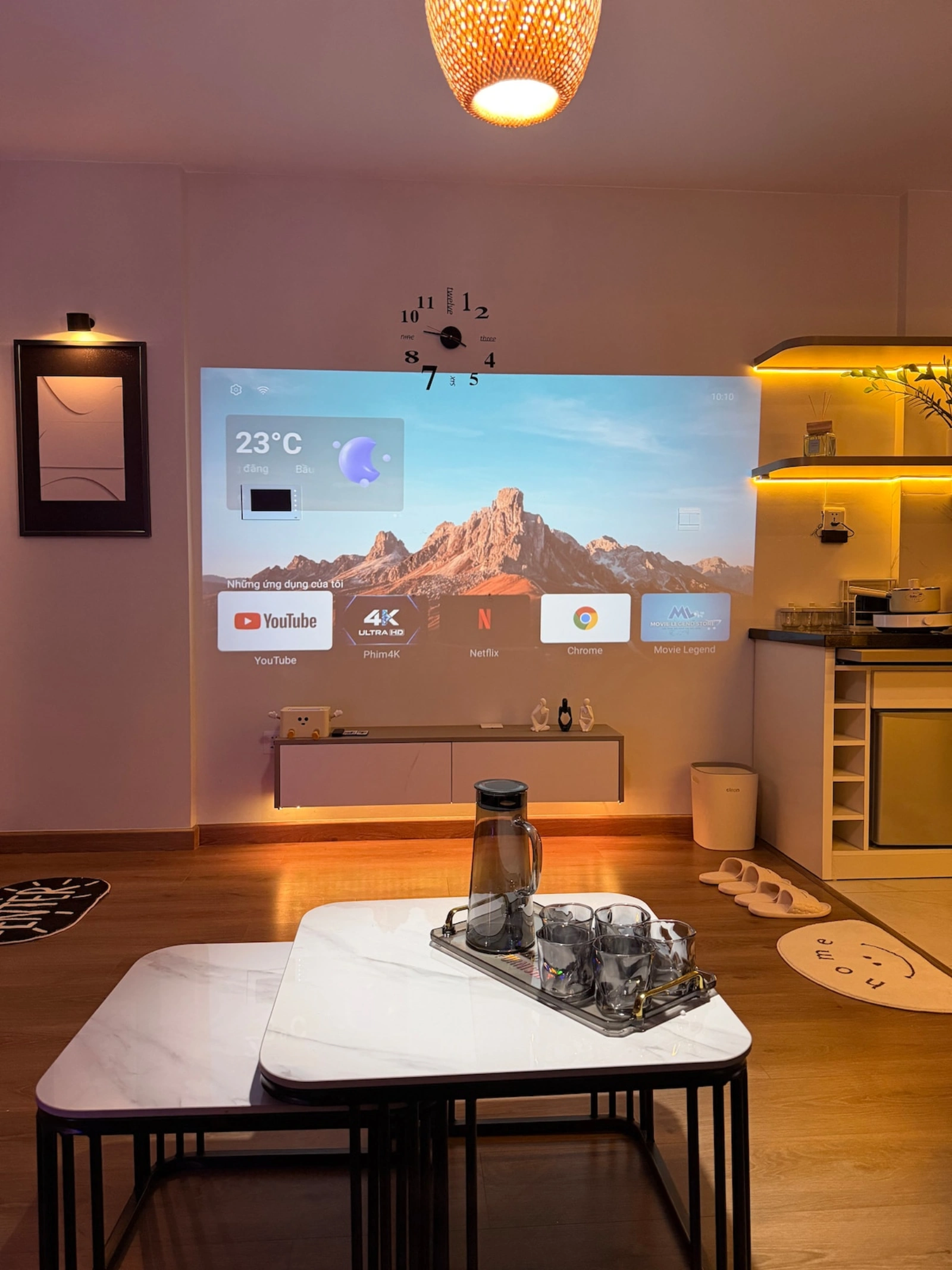 Studio/máy chiếu/cặp đôi/homestay/đầy đủ tiện nghi