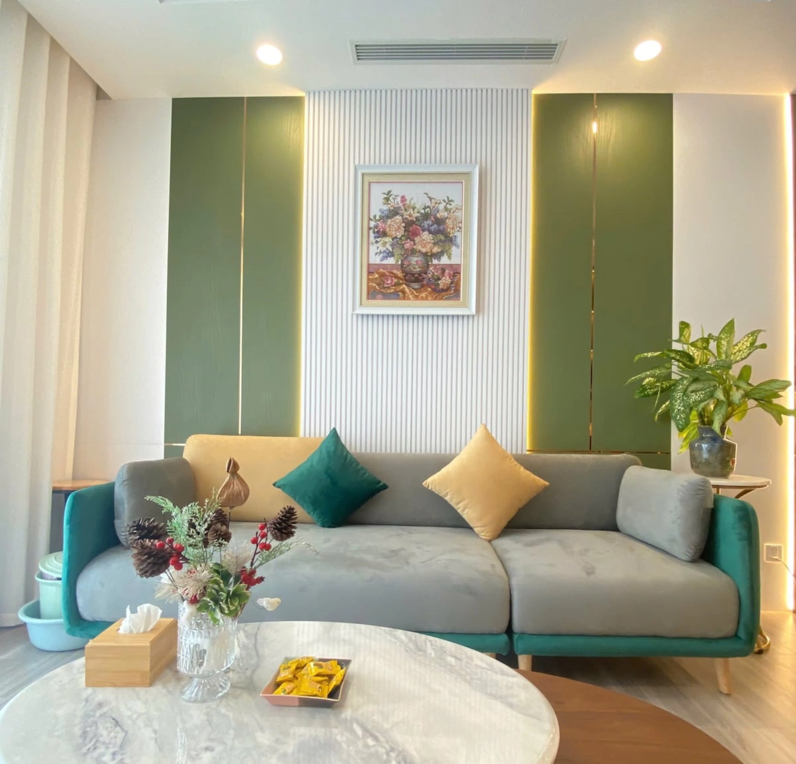 Tầm nhìn ra Ecopark Emerald Isle | Phòng tập thể dục, phòng xông hơi và hồ bơi miễn phí